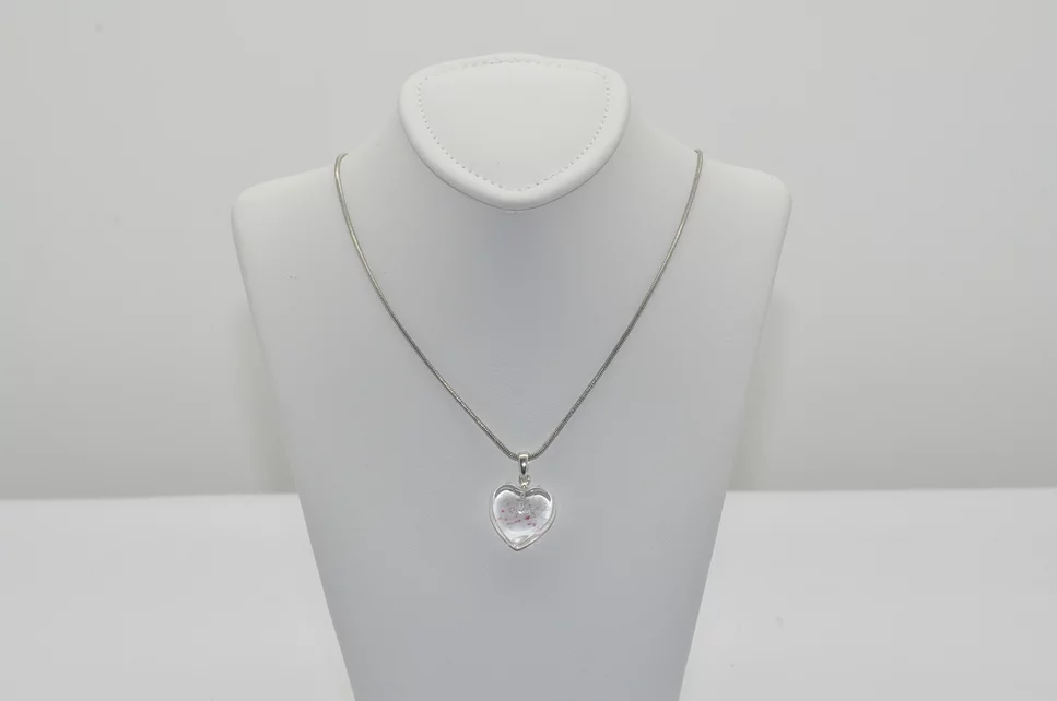 KRIŠTÁĽOVÉ SRDCE Silver 925