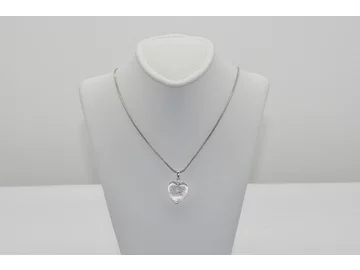 KRIŠTÁĽOVÉ SRDCE Silver 925
