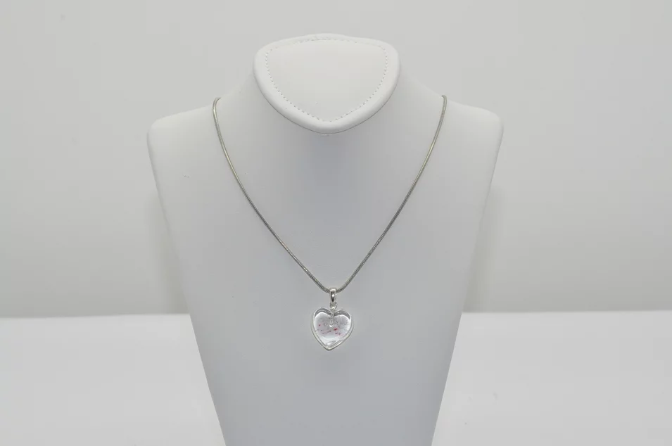 KRIŠTÁĽOVÉ SRDCE Silver 925