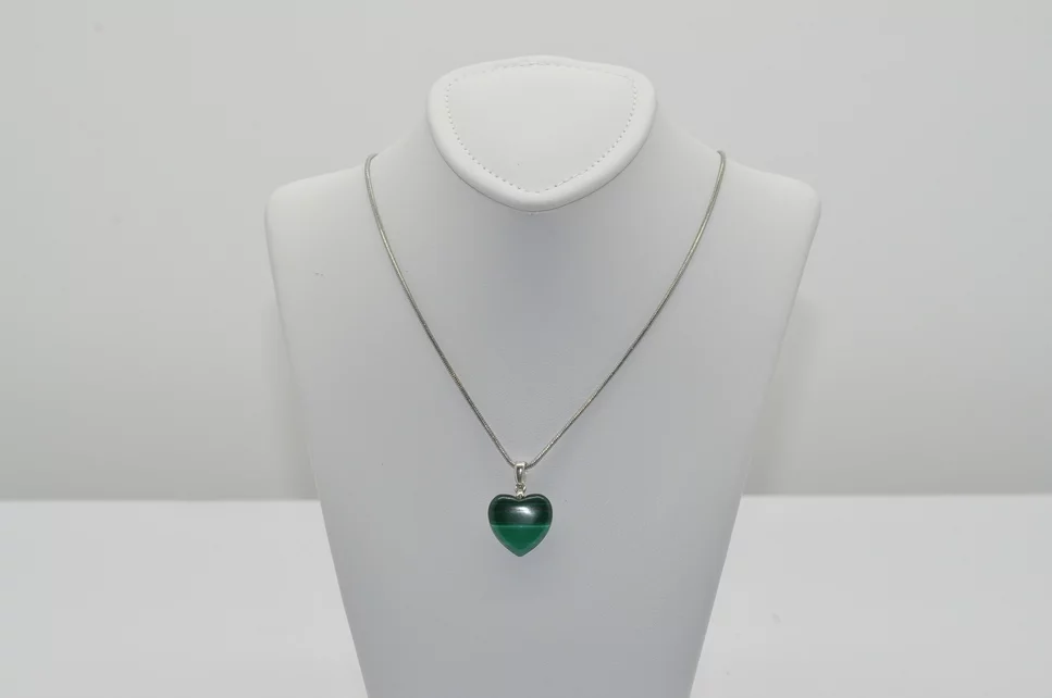 MALACHITOVÉ SRDCE Silver 925