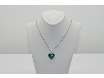 MALACHITOVÉ SRDCE Silver 925