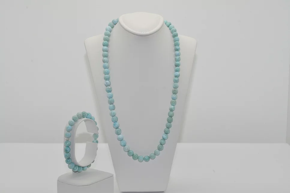 NÁHRDELNÍ A NÁRAMOK LARIMAR Ag.925