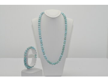 NÁHRDELNÍ A NÁRAMOK LARIMAR Ag.925