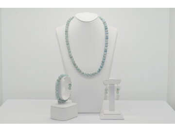 NÁHRDELNÍK A NÁRAMOK AKVAMARÍN A - Ag.925