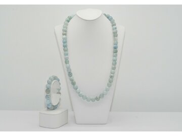 NÁHRDELNÍK A NÁRAMOK AKVAMARÍN Ag.925