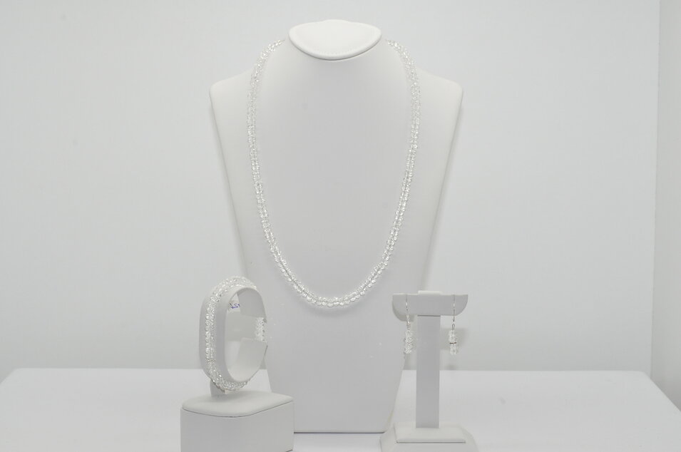 NÁHRDELNÍK A NÁRAMOK KRIŠTÁĽ Ag.925