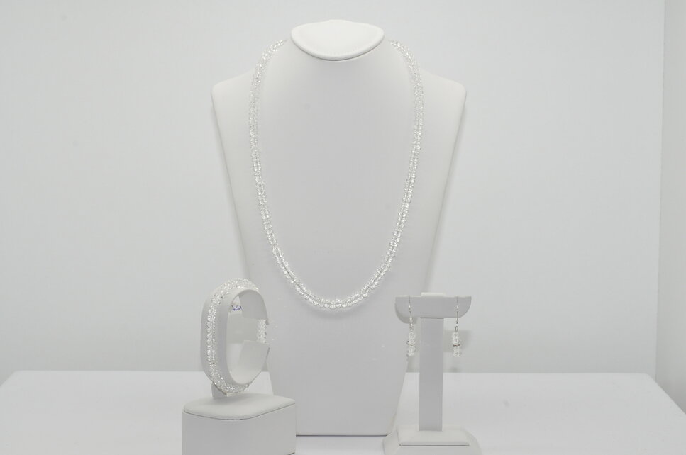 NÁHRDELNÍK A NÁRAMOK KRIŠTÁĽ Ag.925