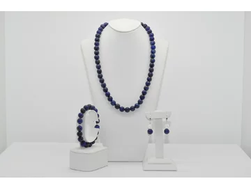 NÁHRDELNÍK A NÁRAMOK LAPIS LAZULI AAA - Ag.925