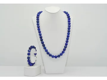 NÁHRDELNÍK A NÁRAMOK LAPIS LAZULI Ag.925