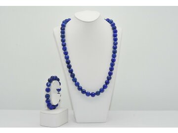 NÁHRDELNÍK A NÁRAMOK LAPIS LAZULI Ag.925