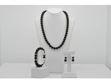 NÁHRDELNÍK A NÁRAMOK TURMALÍN - SKORYL Ag. 925