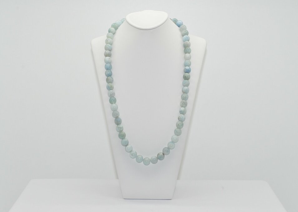 NÁHRDELNÍK AKVAMARÍN Ag.925