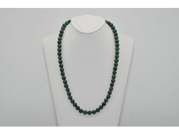 NÁHRDELNÍK MALACHIT AA - Ag.925