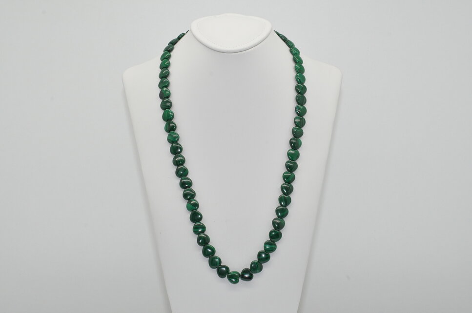 NÁHRDELNÍK MALACHITOVÉ SRDCE Ag.925