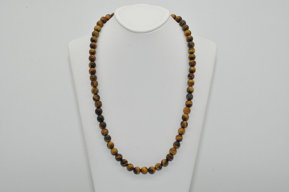 NÁHRDELNÍK TIGRIE OKO Ag.925