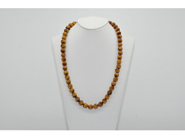 NÁHRDELNÍK TIGRIE OKO Ag.925 FAZETOVANÝ