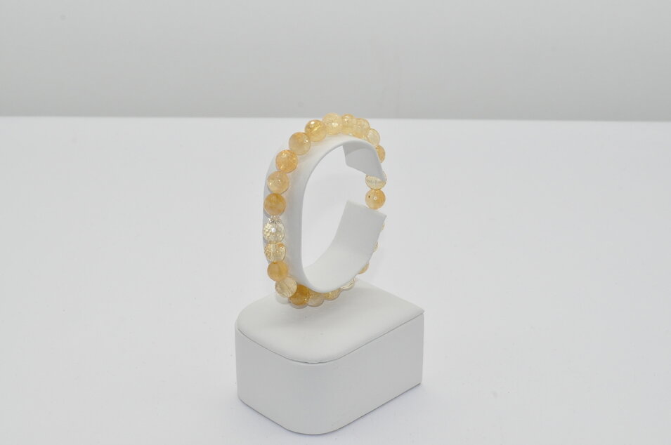 NÁRAMOK CITRÍN AA Ag.925 FAZETOVANÝ