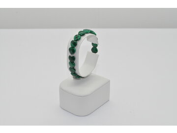 NÁRAMOK MALACHITOVÉ SRDCE Ag.925