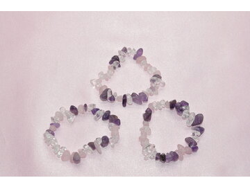 NÁRAMOK PRE DETI - KRIŠTÁĽ AMETYST RUŽENIN CHIPS