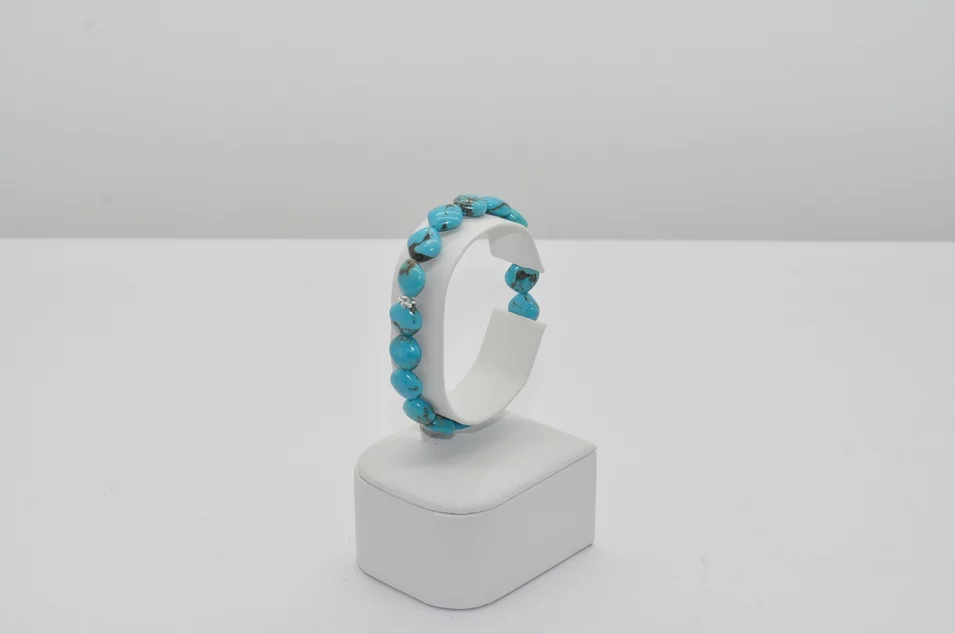 NÁRAMOK TYRKYSOVÝ DIAMANT AAA - Ag.925