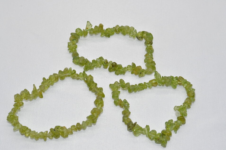 OLIVÍN - PERIDOT - CHIPS