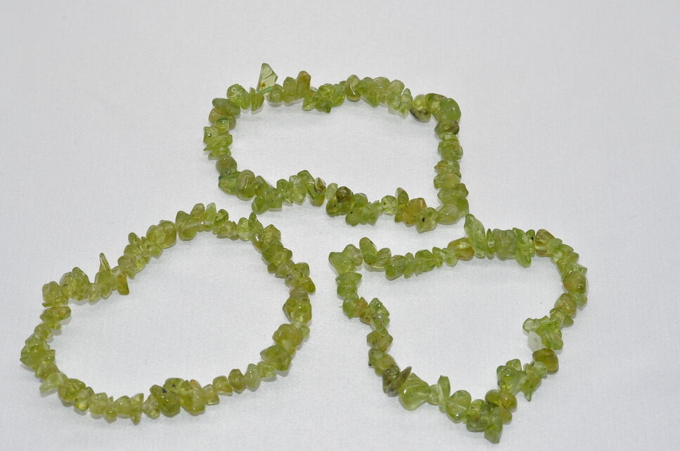OLIVÍN - PERIDOT - CHIPS