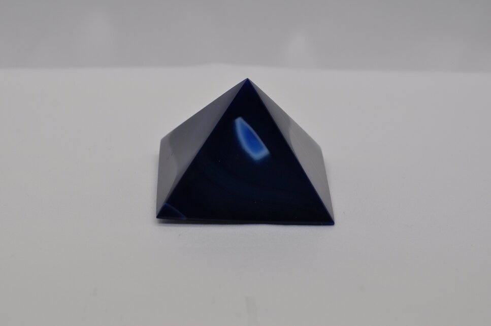 PYRAMÍDOVÝ ACHÁT MODRÝ
