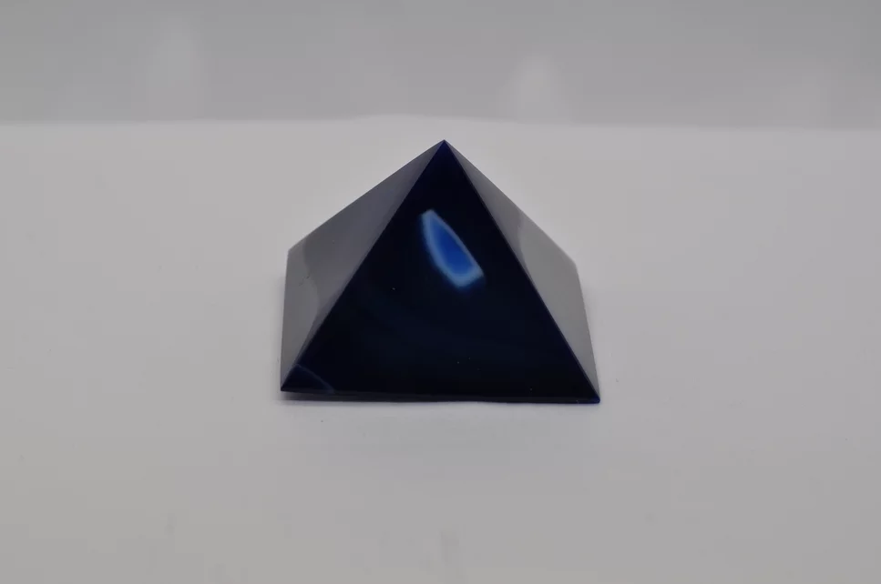 PYRAMÍDOVÝ ACHÁT MODRÝ