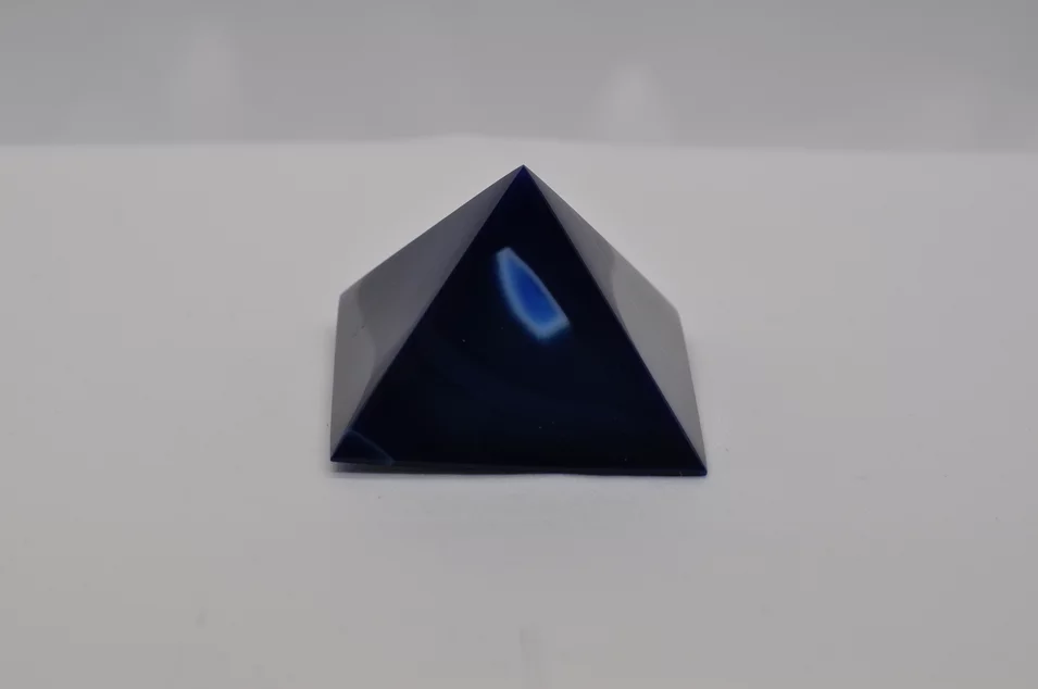 PYRAMÍDOVÝ ACHÁT MODRÝ