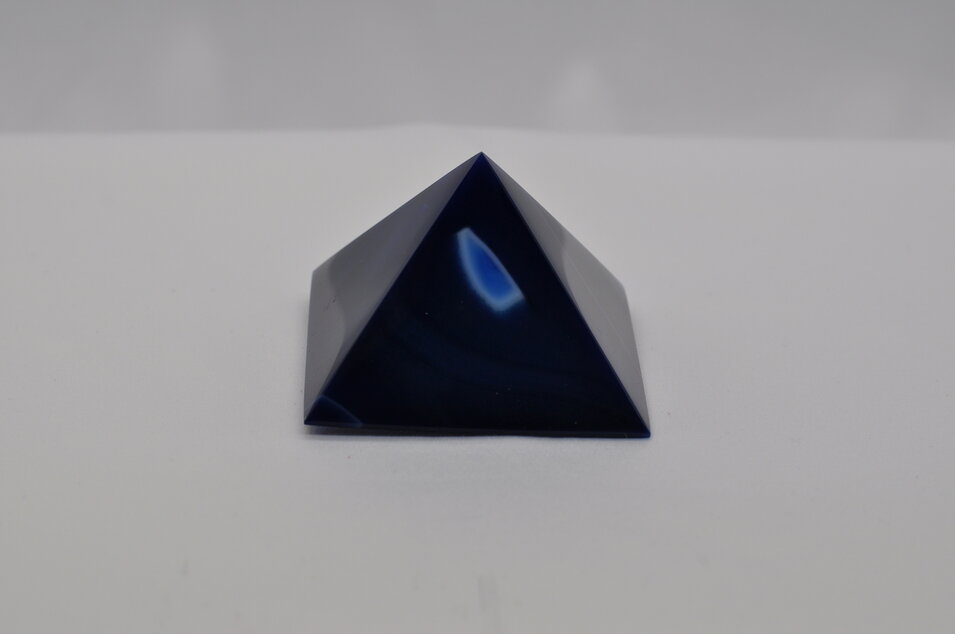 PYRAMÍDOVÝ ACHÁT MODRÝ