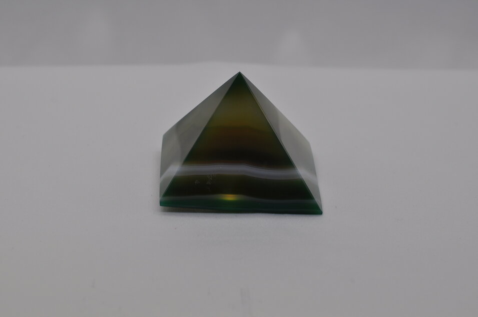 PYRAMÍDOVÝ ACHÁT ZELENÝ